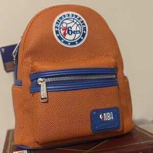 NBA Philadelphia 76ers Basketball Logo Mini Backpack
